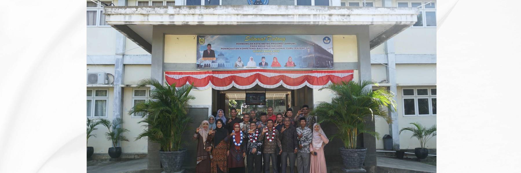 Kunjungan dari MKKS Rayon 2 Kab. Aceh Selatan