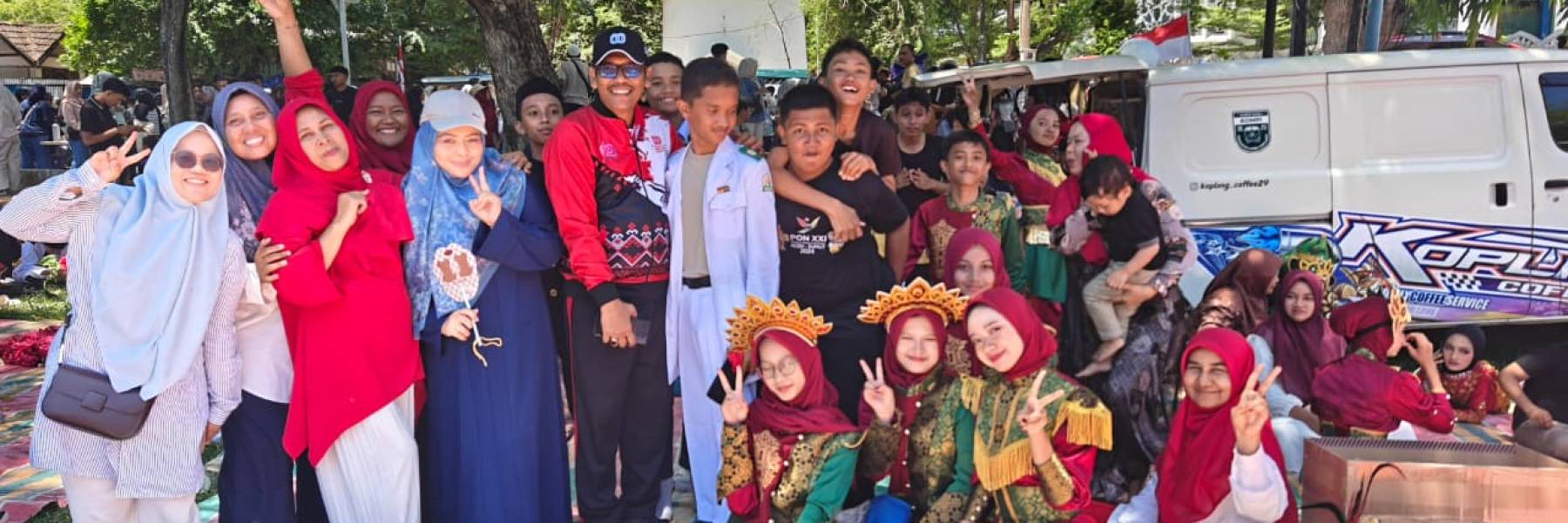 Bersama Kadis Pendidikan Kota Banda Aceh Setelah Pawai Kemerdekaan RI ke 80