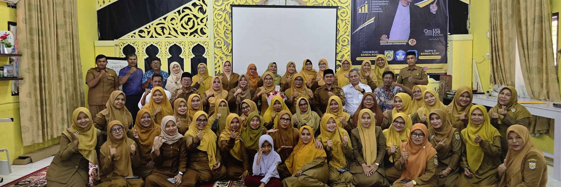 Bersama Pengawas, MKKS dan Komite